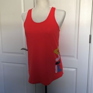 Fila Racer Back top Gym, Running, Yoga Sz S